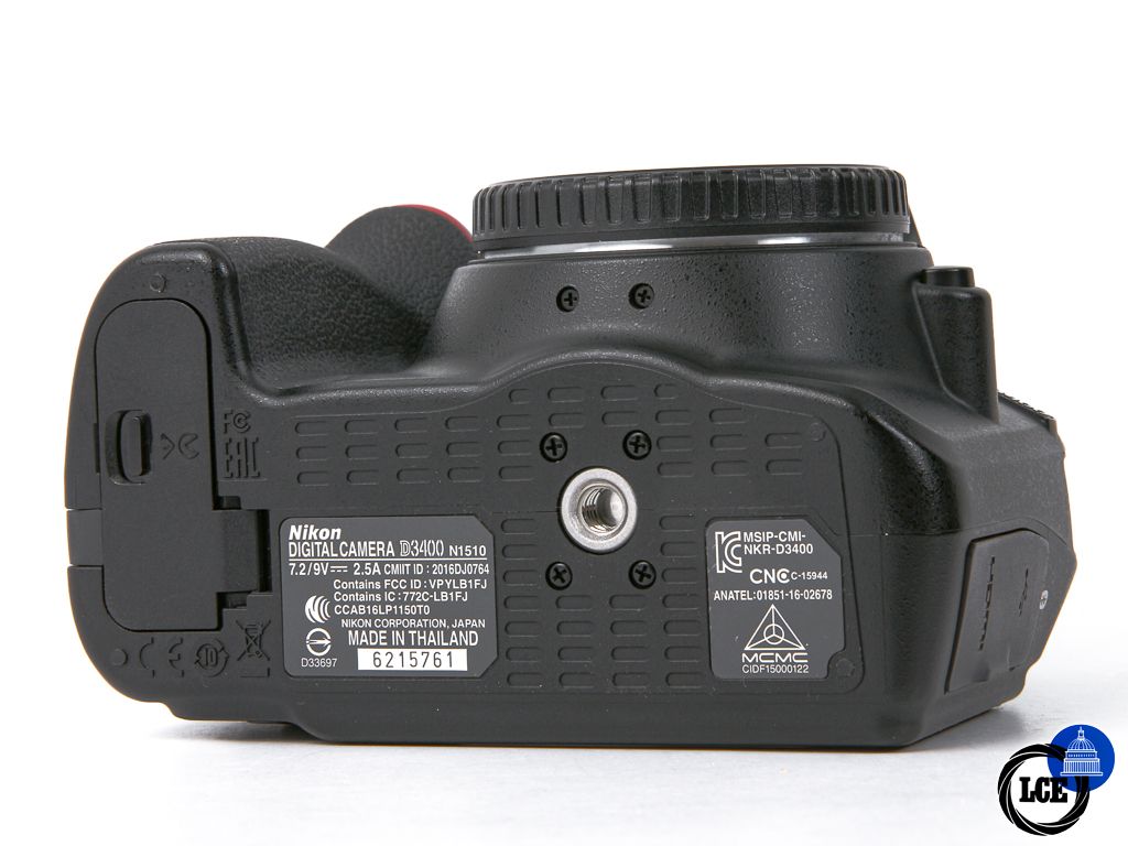 Nikon D3400 Body **2k Shutter Count**