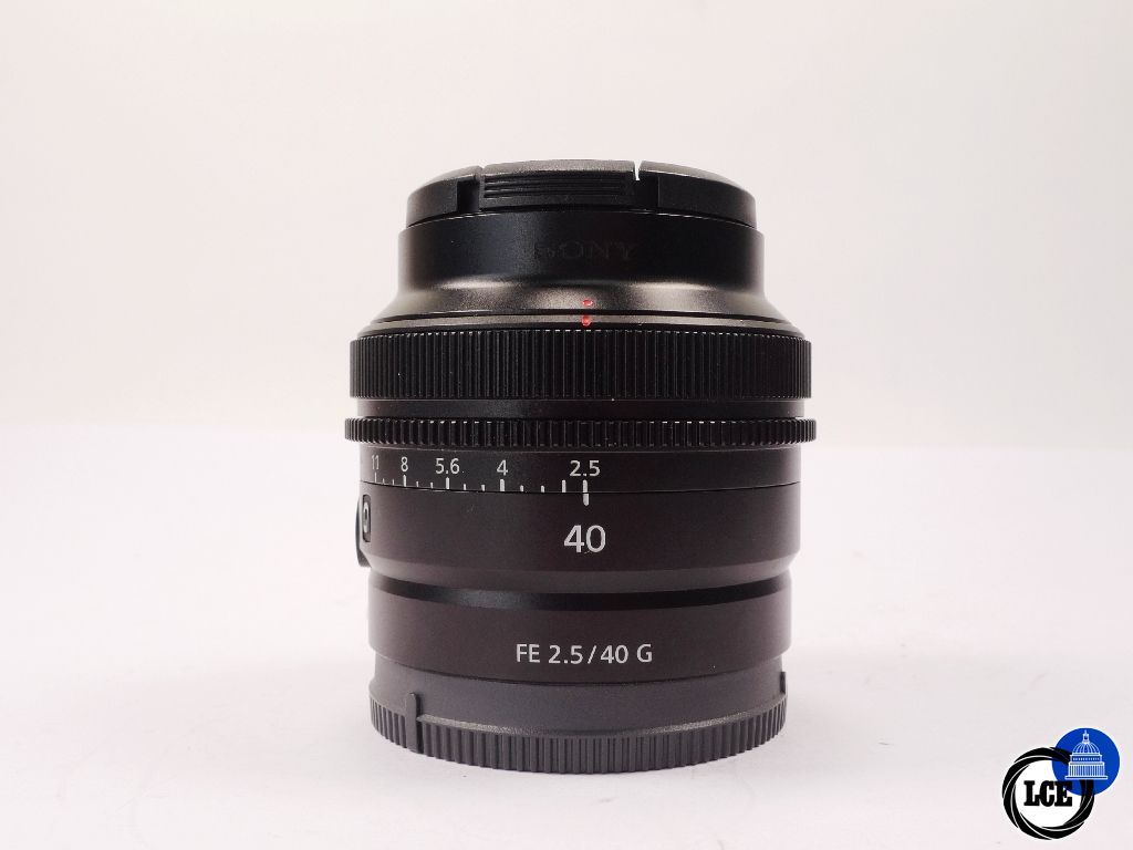 Sony FE 40mm f2.5 G 