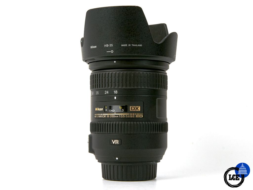 Nikon AF-S 18-200mm f3.5-5.6 G ED VR II DX