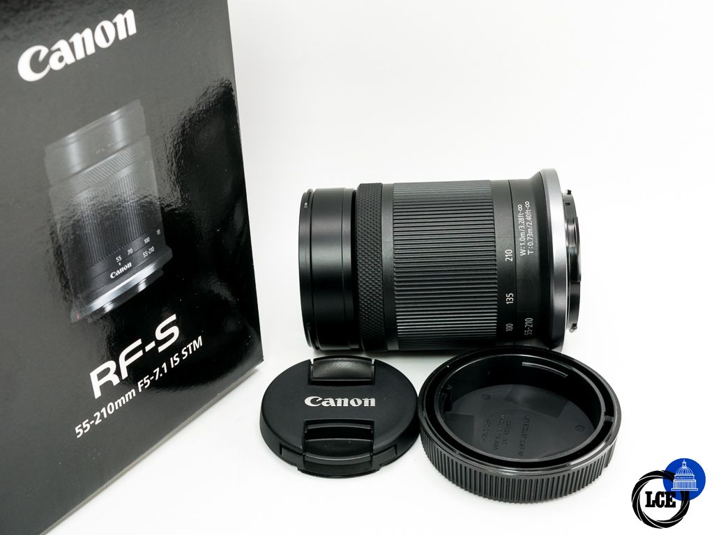 Canon RF-S 55-210mm F5-7.1 IS STM * LIKE NEW & BOXED *