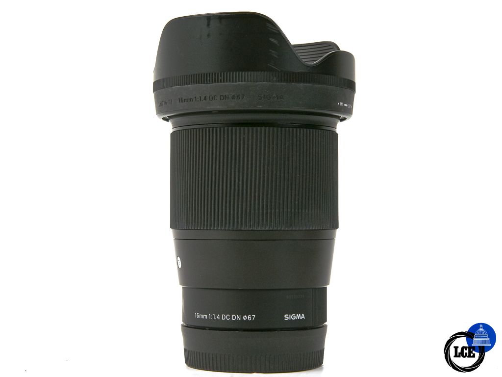 Sigma 16mm f1.4 DC DN 'C' Sony E Mount