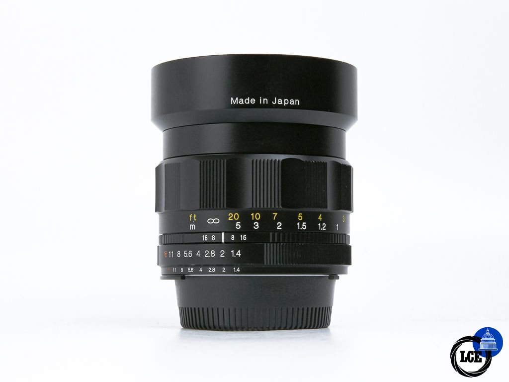 Voigtlander Nokton 58mm f1.4 SL II + LH-58N Nikon F Mount