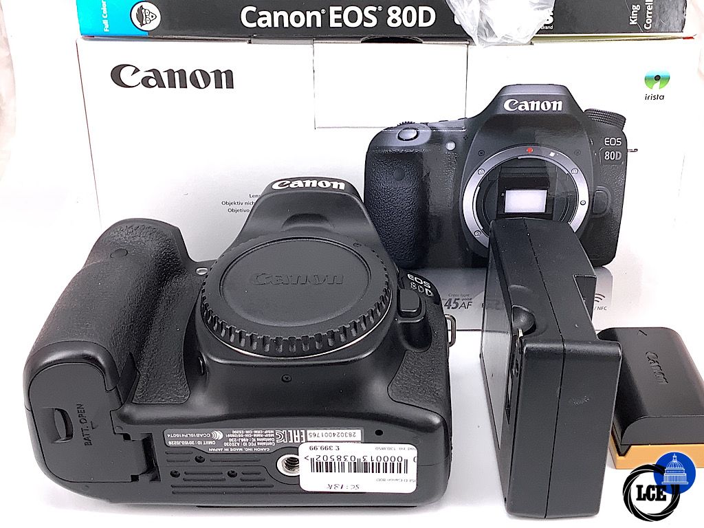 Canon 80D *18,000 Shots