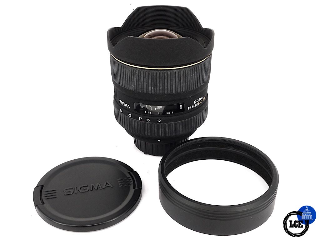 Sigma 12-24mm F4.5-5.6 DG HSM - Nikon Fit | 4*