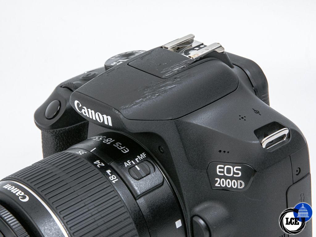 Canon EOS 2000D + 18-55mm III **3k Shutter Count**