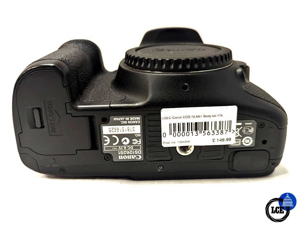 Canon EOS 7D MK 1 Body - 17k Shutter Count 