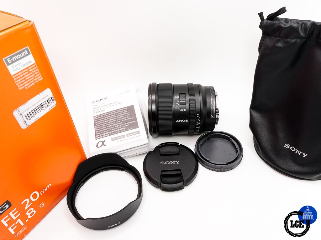 Sony FE 20mm F1.8 G * MINT & BOXED *