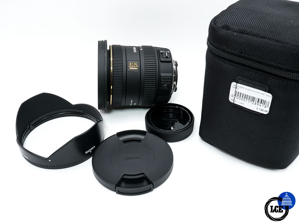 Sigma 10-20mm F3.5 DC HSM