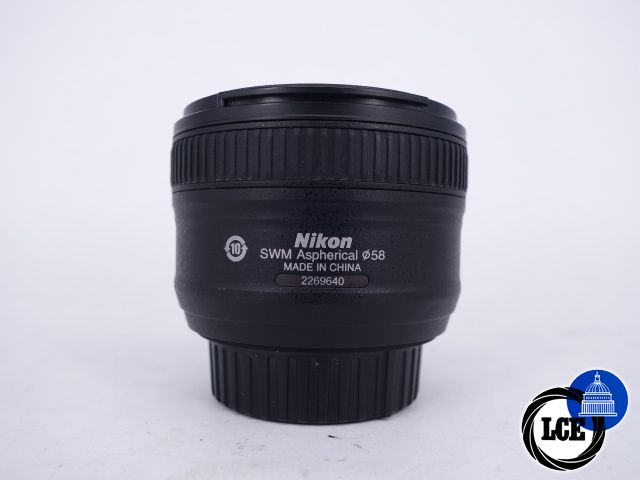 Nikon AF-S 50mm F1.8 G FX 