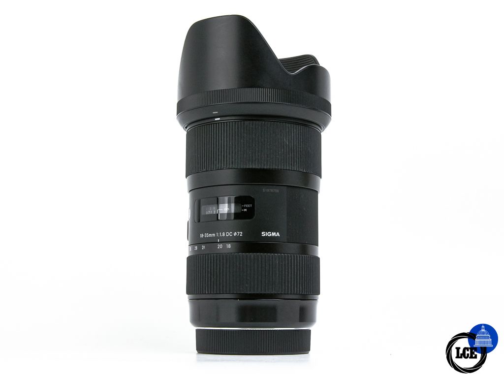 Sigma 18-35mm f1.8 DC 'A' Canon EF Mount