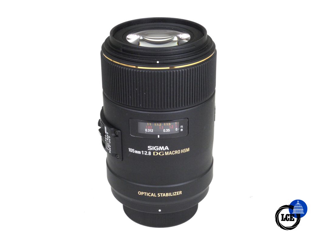 Sigma DG 105mm F2.8 Macro OS HSM - Nikon AF-S Fitting