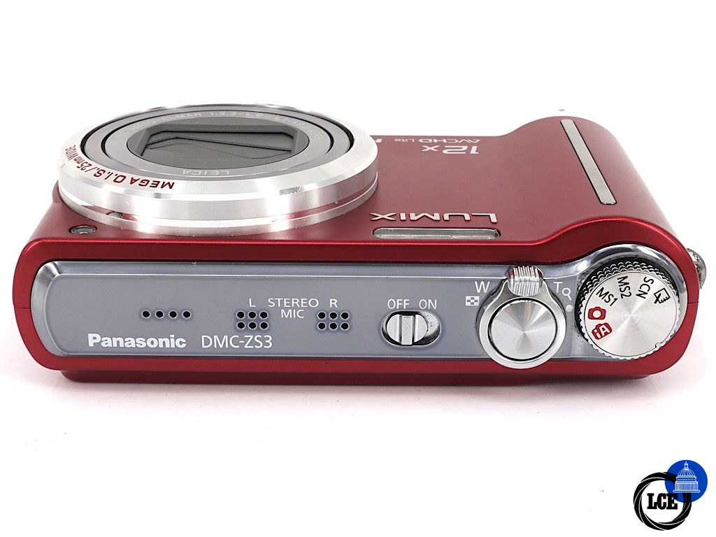 Panasonic Lumix DMC-ZS3 Red | 4*