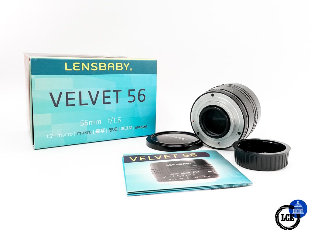 Lensbaby VELVET 56mm F1.6 * BOXED *