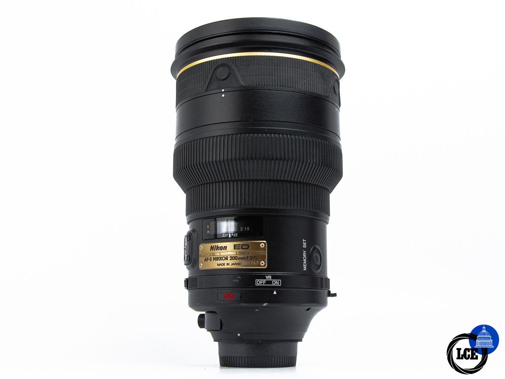 Nikon AF-S 200mm f2 G ED VR