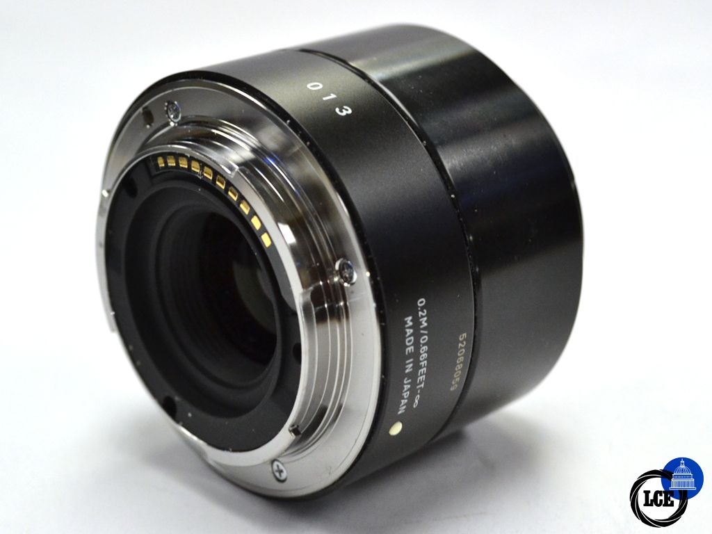 Sigma E 19mm F2.8