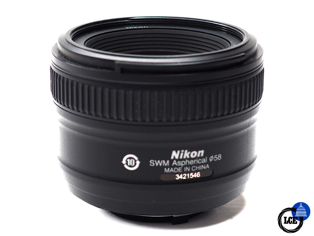 Nikon 50mm F1.8 AFS G