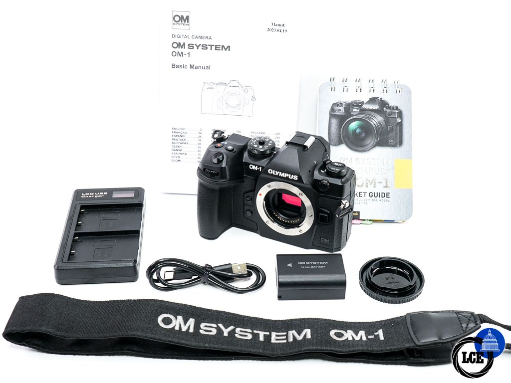 OM SYSTEM OM-1 Body  ** Low Shutter Count **