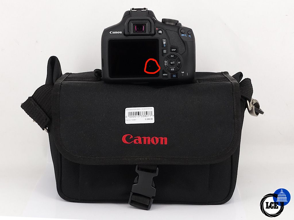 Canon EOS 2000D + EF-S 18-55mm F3.5-5.6 III + Bag | 4*