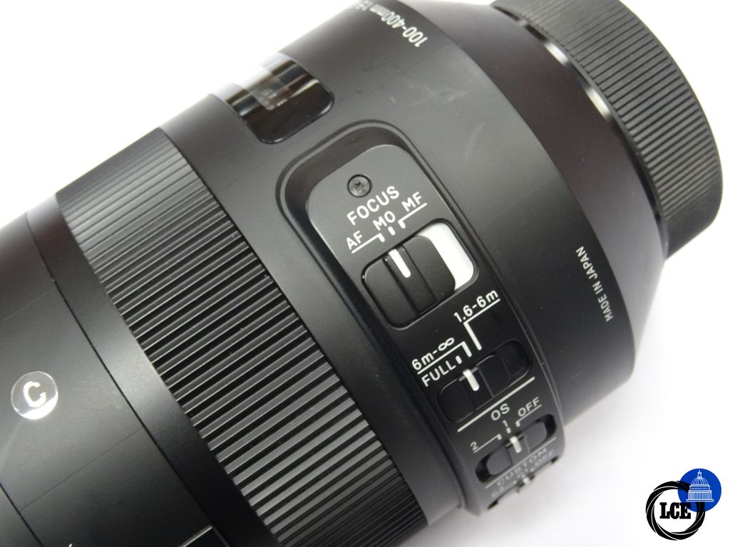 Sigma 100-400mm f5-6.3 DG 