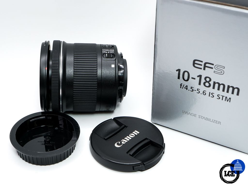 Canon EF-S 10-18mm F4.5-5.6 IS STM * BOXED *