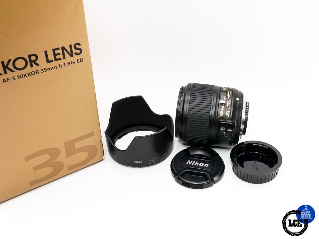 Nikon AF-S 35mm F1.8G ED FX * BOXED *