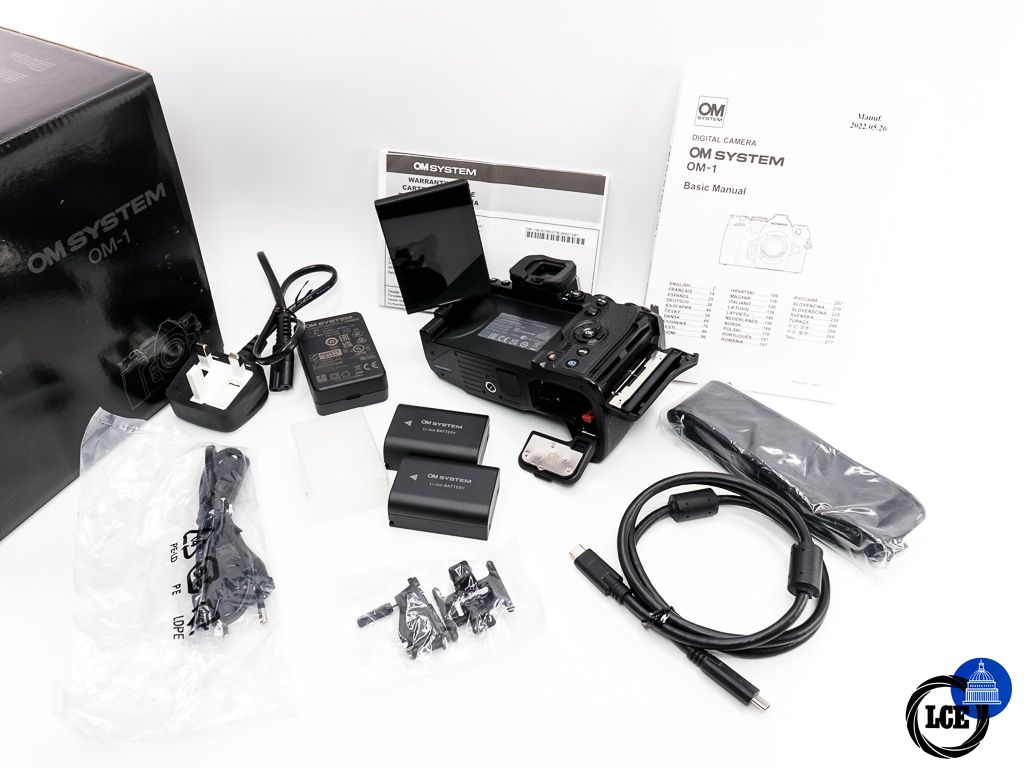 OM SYSTEM OM-1 Body * BOXED & VERY LOW SHUTTER COUNT *