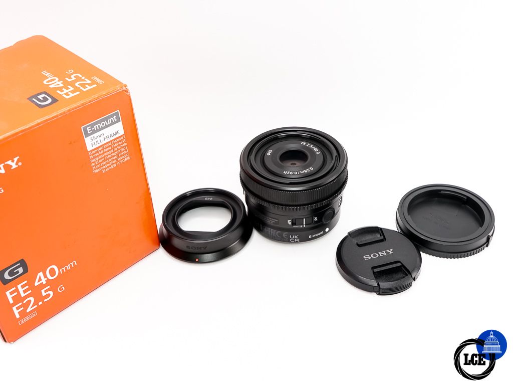 Sony FE 40mm F2.5 G 