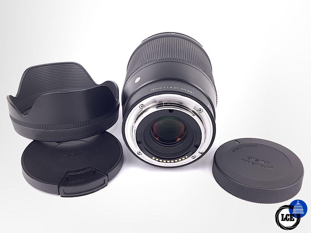 Sigma 16mm F1.4 DC DN CONTEMPORARY SONY E MOUNT