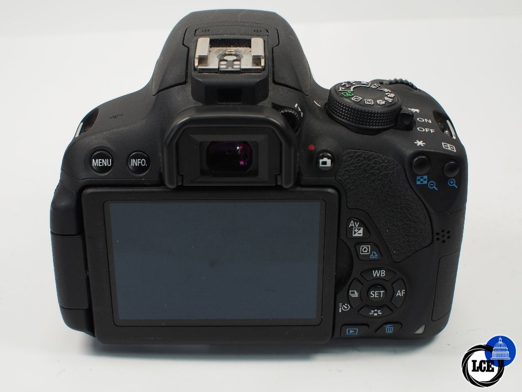 Canon EOS 700D + 18-55mm IS STM shutter count 231 **Reserved**