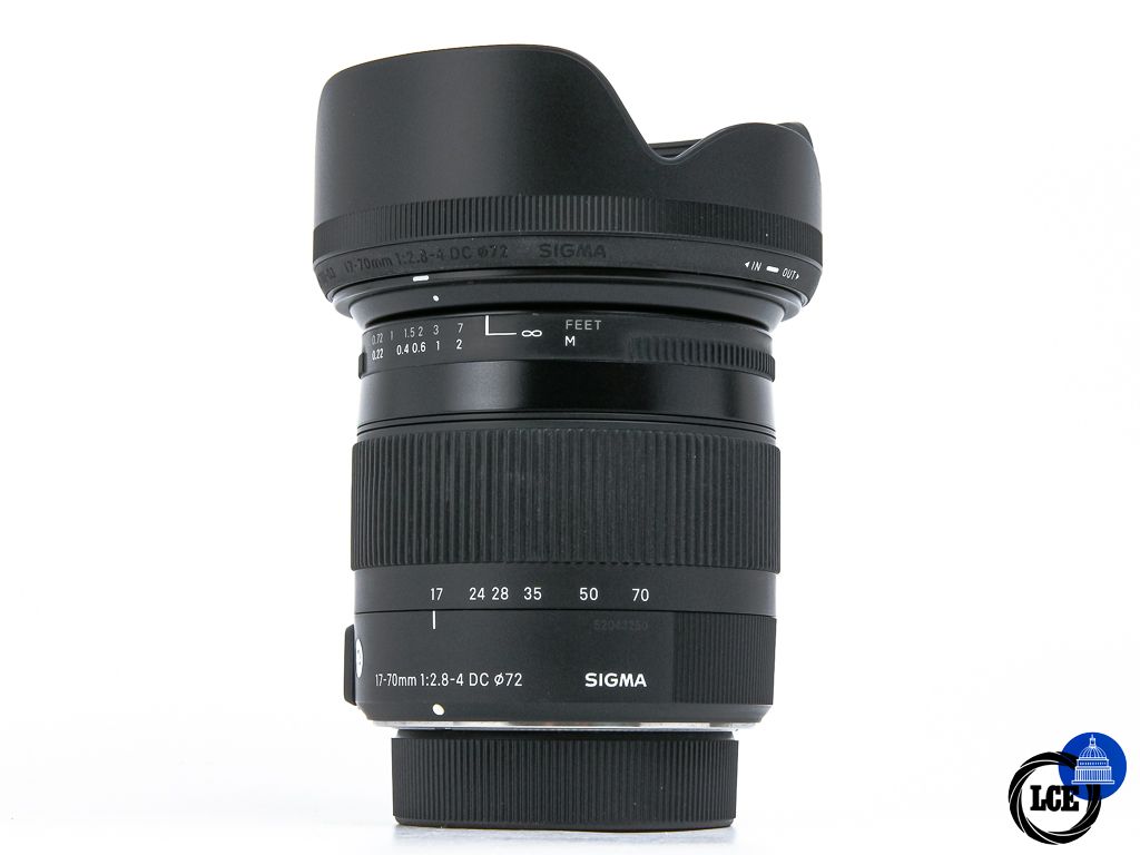 Sigma 17-70mm f2.8-4 DC OS 'C' Nikon F Mount