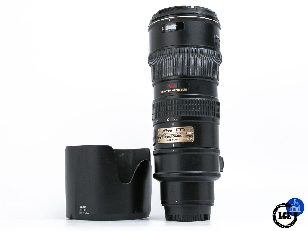 Nikon AF-S 70-200mm f2.8 G ED VR