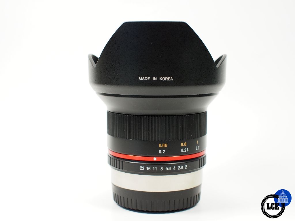 Samyang XF 12mm f2 Manual Focus