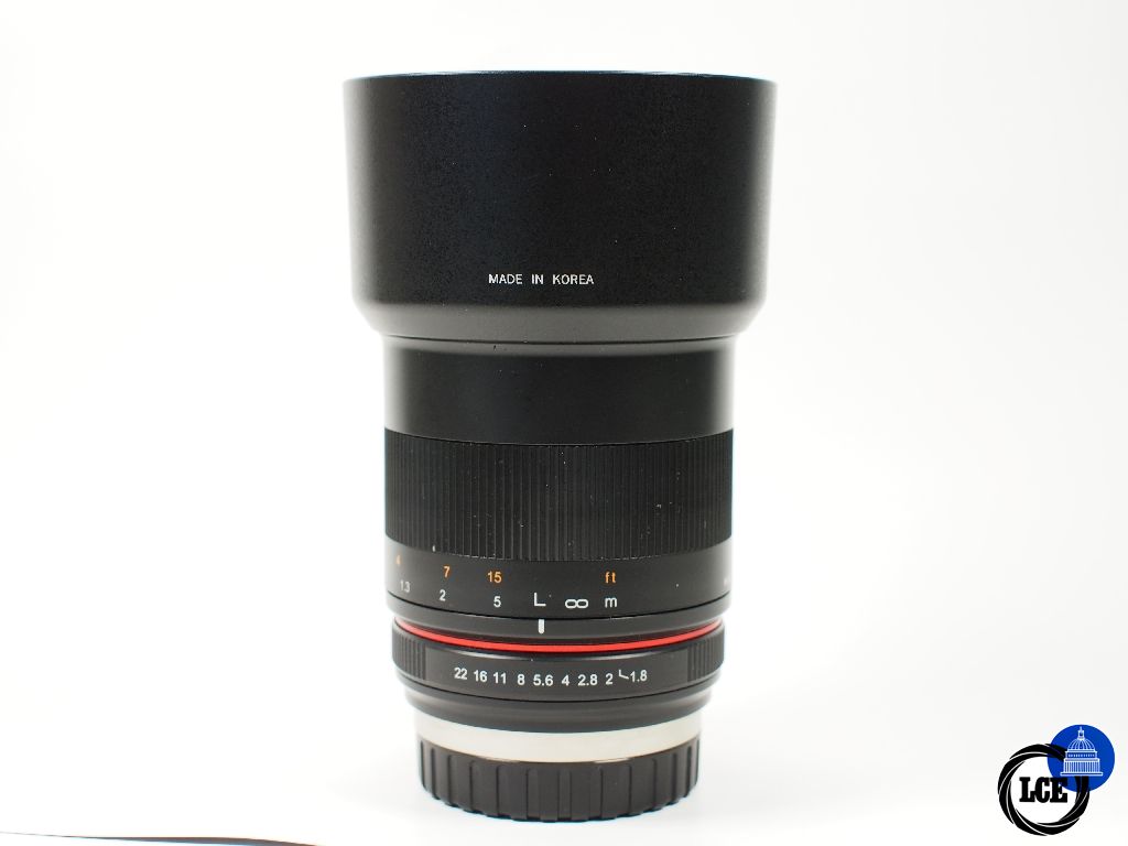 Samyang XF 85mm f1.4 Manual Focus