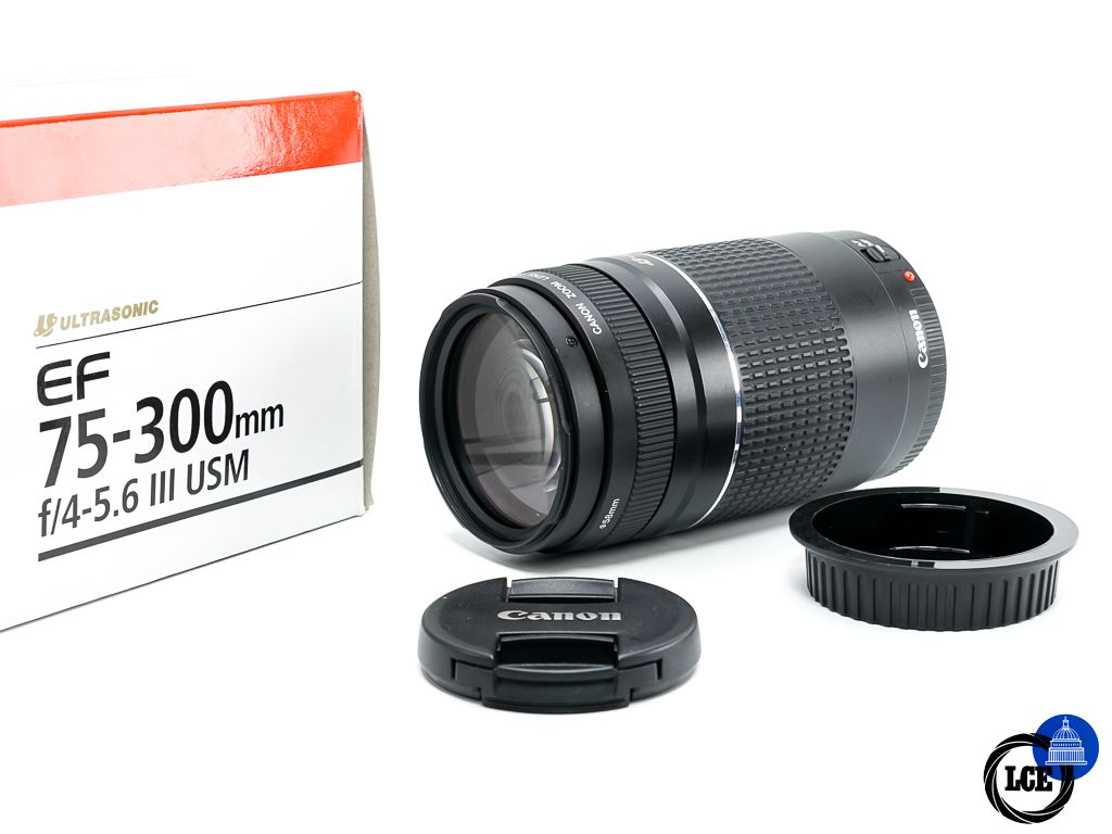 Canon EF 75-300mm f4-5.6 III USM