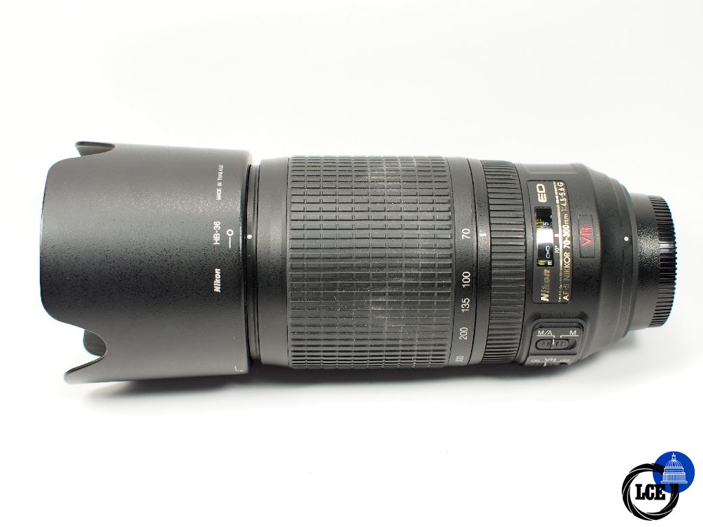 Nikon FX 70-300mm f4.5-5.6G VR