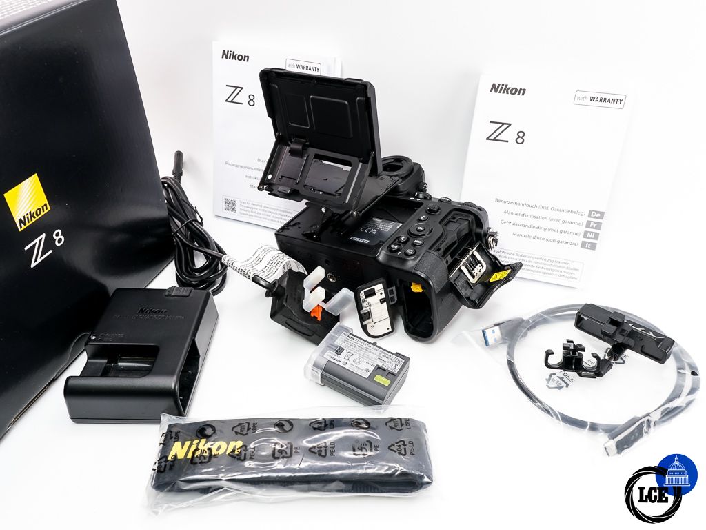 Nikon Z8 Body * BOXED & LOW COUNT * 12 MONTH WARRANTY 