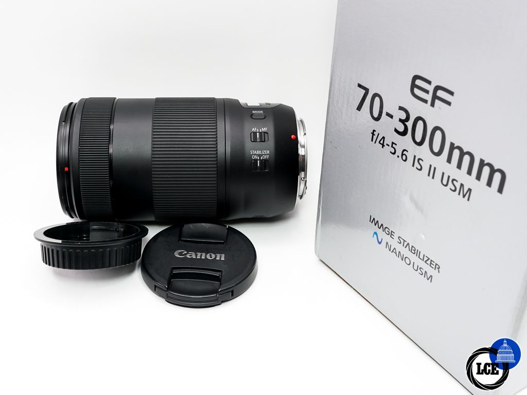 Canon EF 70-300mm F4-5.6 IS II USM * BOXED *