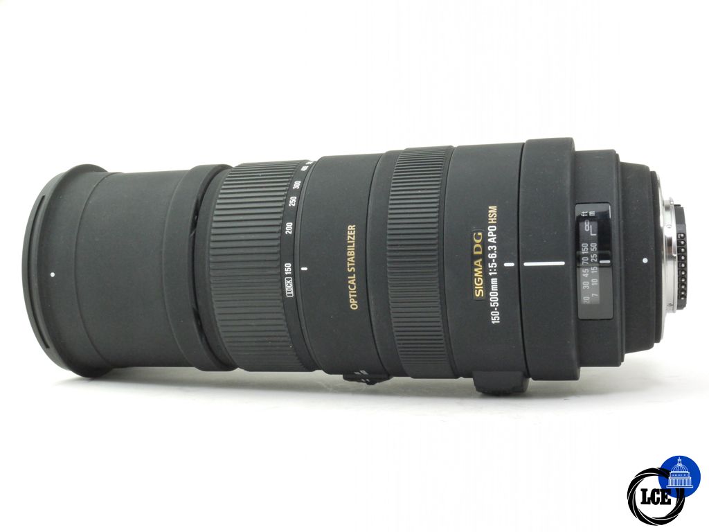 Sigma 150-500mm f5-6.3 APO DG OS Nikon Fit