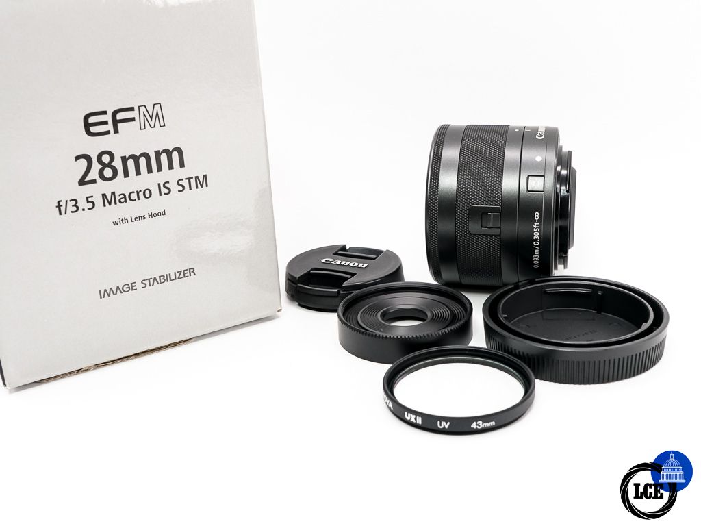 Canon EF-M 28mm F3.5 Macro IS STM * BOXED *