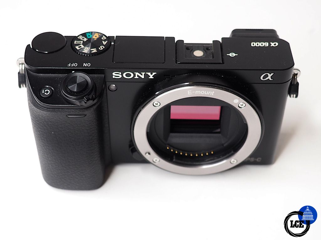 Sony a6000 24.3MP E Mount Body 