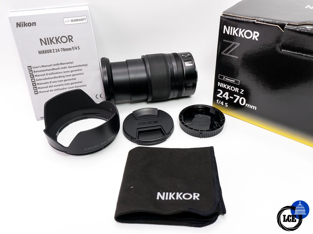 Nikon Z 24-70mm F4 S * BOXED * 