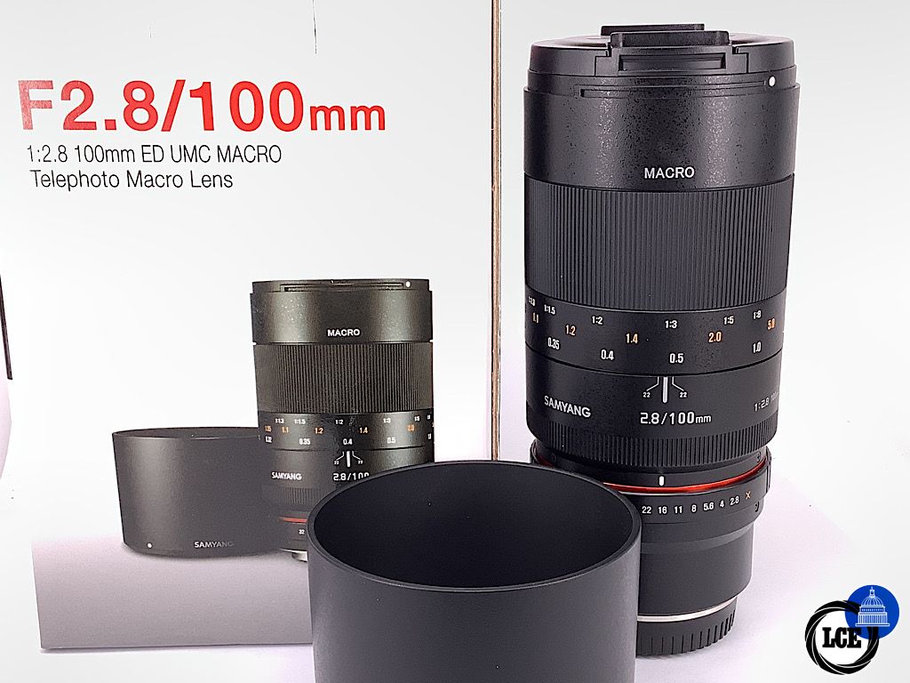 Samyang 100mm F2.8 Macro ED UMC FUJIFILM X MOUNT