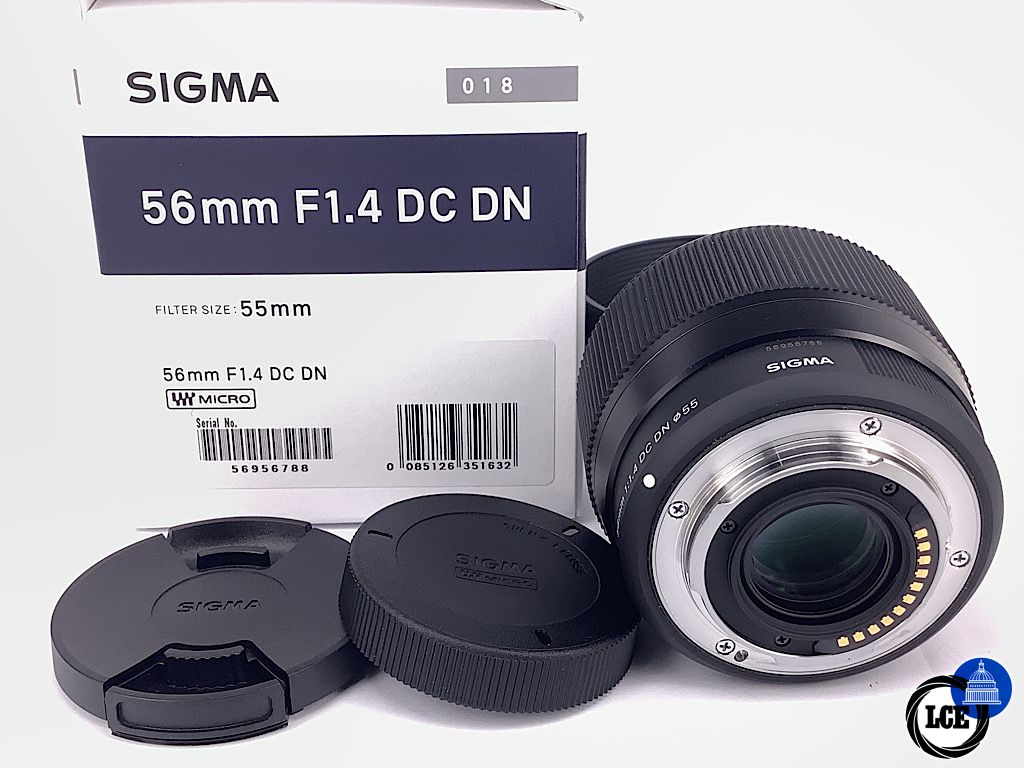 Sigma 56mm F1.4 DC DN Contemporary Micro 4/3rds mount