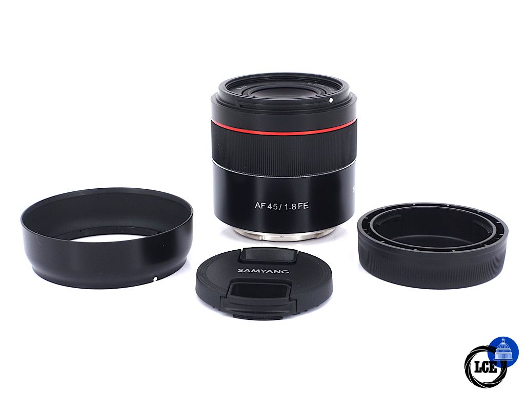 Samyang AF 45mm F1.8 Sony FE + Case | 5*