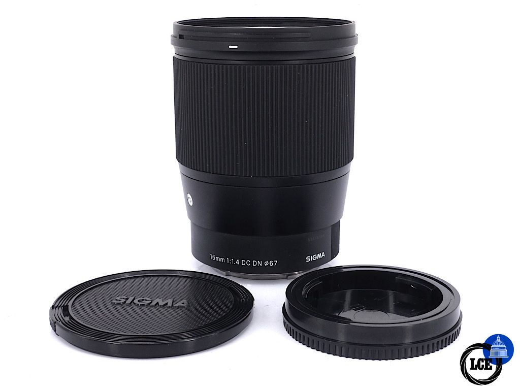 Sigma 16mm F1.4 DC DN Contemporary Sony E | 3*