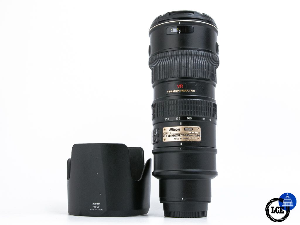 Nikon AF-S 70-200mm f2.8 G ED VR