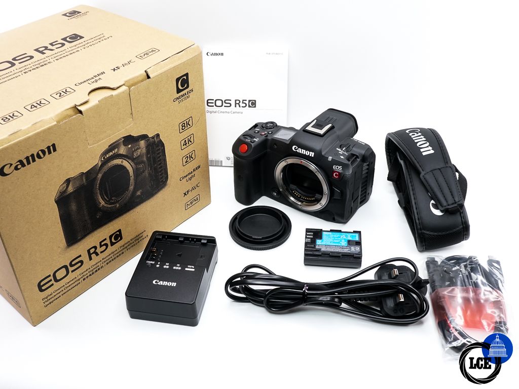 Canon EOS R5 C Body * LIKE NEW, BOXED & 12 MONTH WARRANTY *