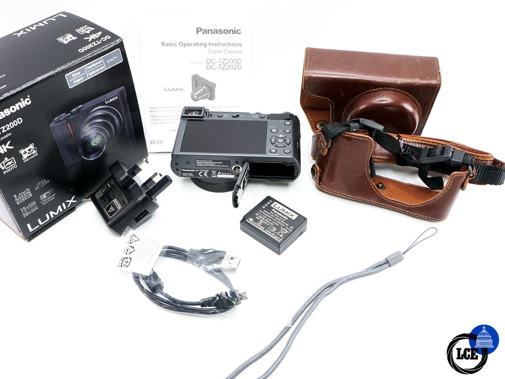 Panasonic TZ200D * BOXED + CASE *