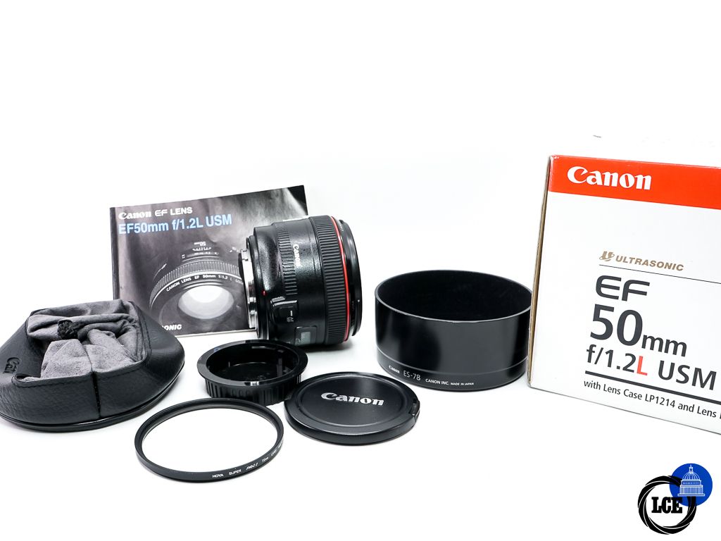 Canon EF 50mm F1.2 L USM * BOXED *