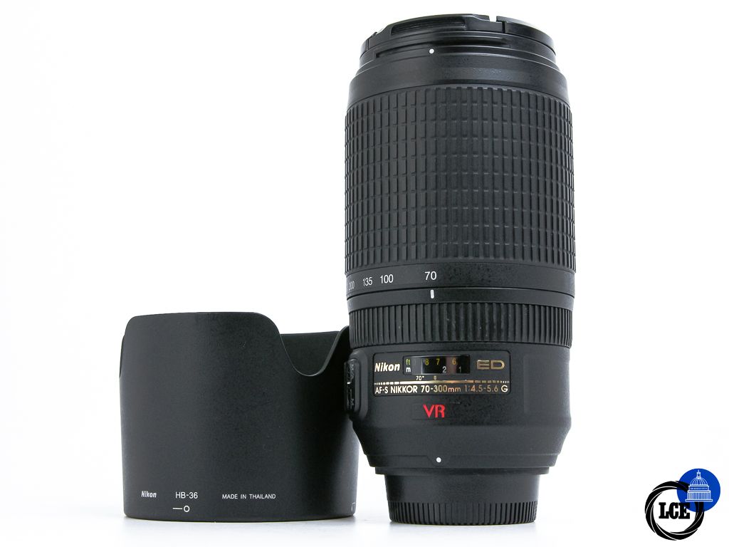 Nikon AF-S 70-300mm f4.5-5.6 G ED VR